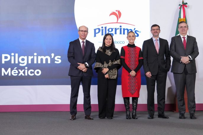 EMPRESA GLOBAL PILGRIM’S INVERTIRÁ EN EL PAÍS MIL 300 MILLONES DE DÓLARES PARA 2026-2030